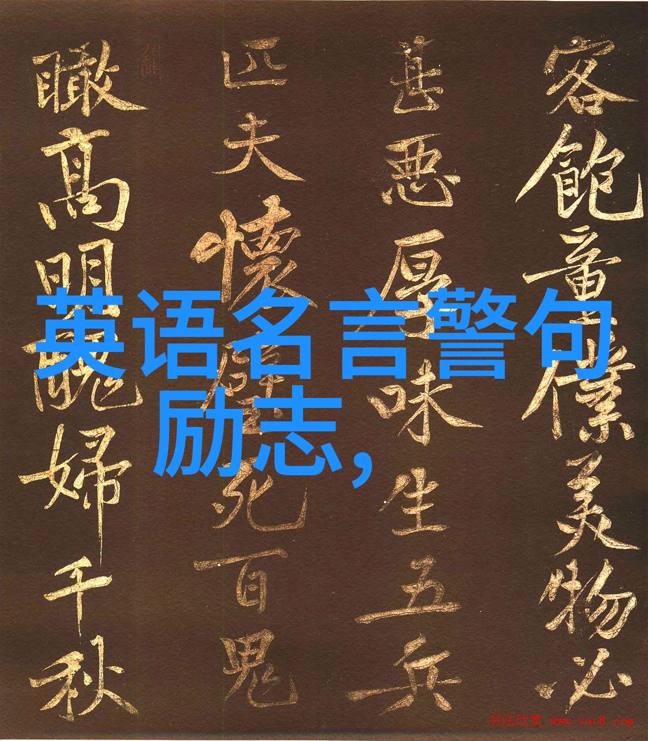 励志名言精选激发内心的斗志